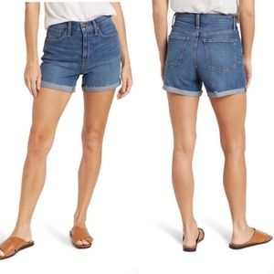 Madewell High Rise Denim Shorts